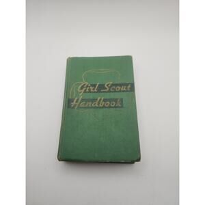 Vintage 1947 Girl Scout Handbook Intermediate Program First Edition Hardcover
